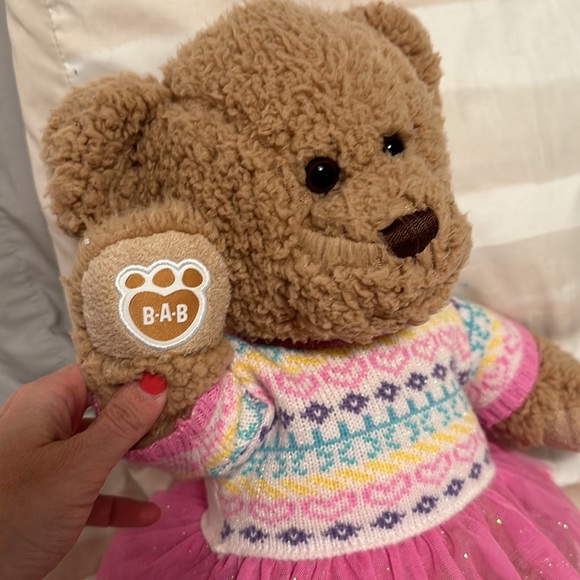 Build-A-Bear with a build-a-bear dress outfit. - Picture 6 of 7